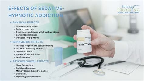 the effects of sedative-hypnotics are similar to morphine